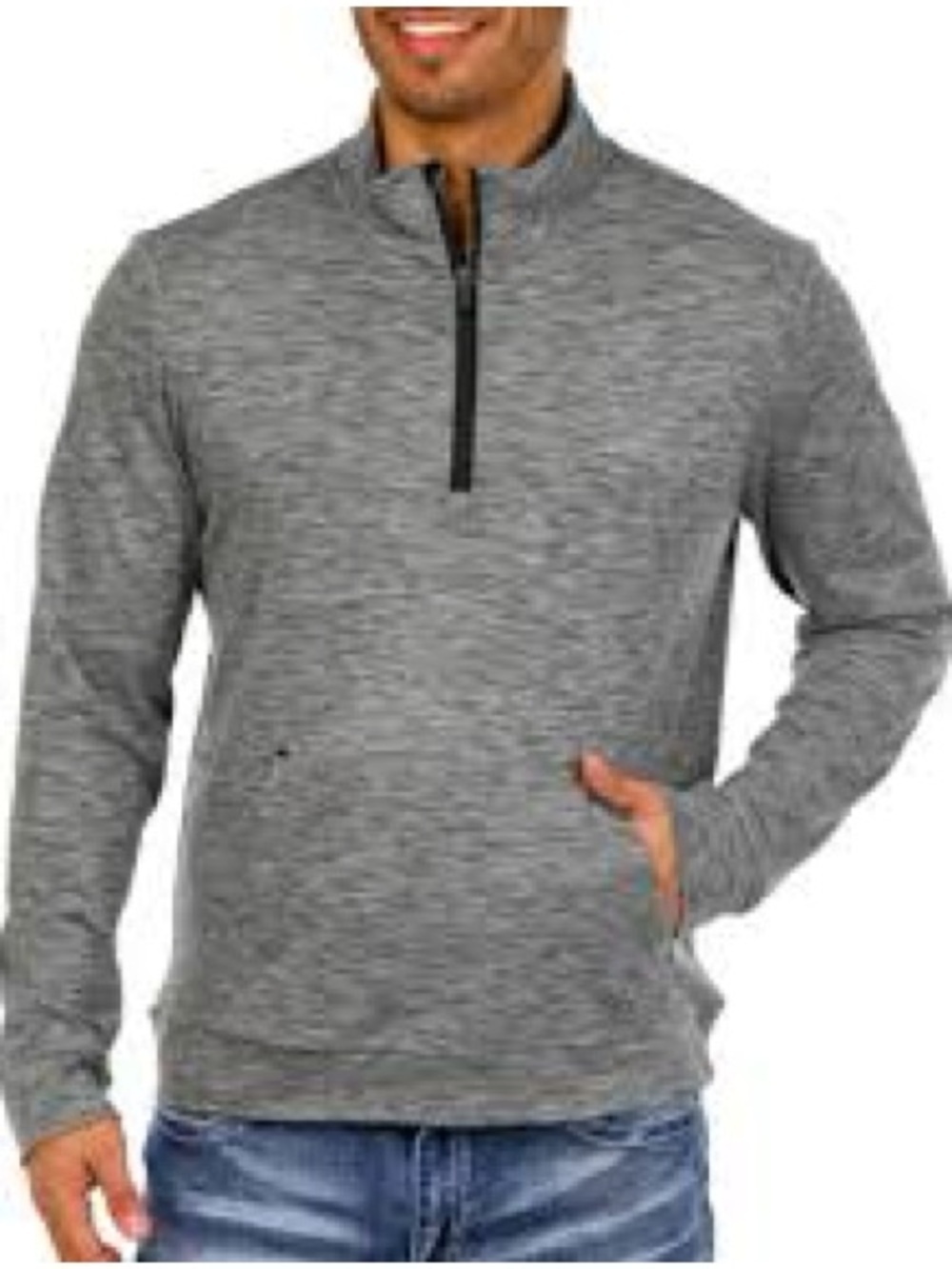 Skora Qwick-Dry Athletic Top in Heather Olive